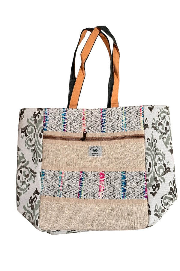 Handmade Large Hemp Tote