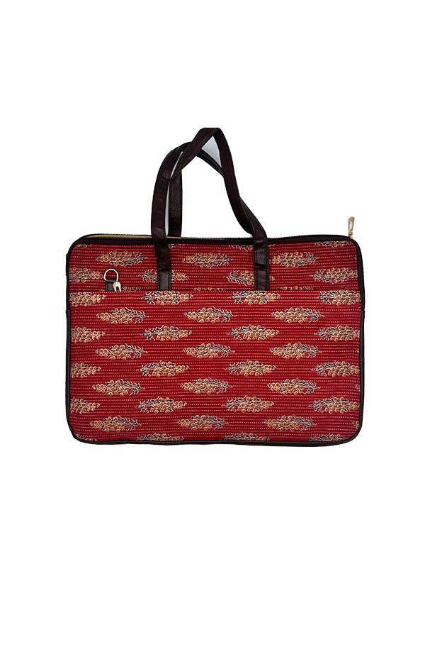 Large Red Laptop Sling Bag