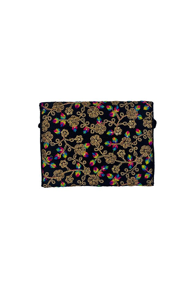 Small clutch bags with shoulder loops